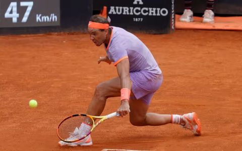 Nadal squeezes past qualifier Bergs in Rome opener