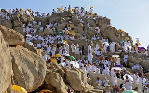 one million pilgrims from across the globe amassed on thursday in the holy city of makkah in saudi arabia to perform the initial rites of the hajj photo afp